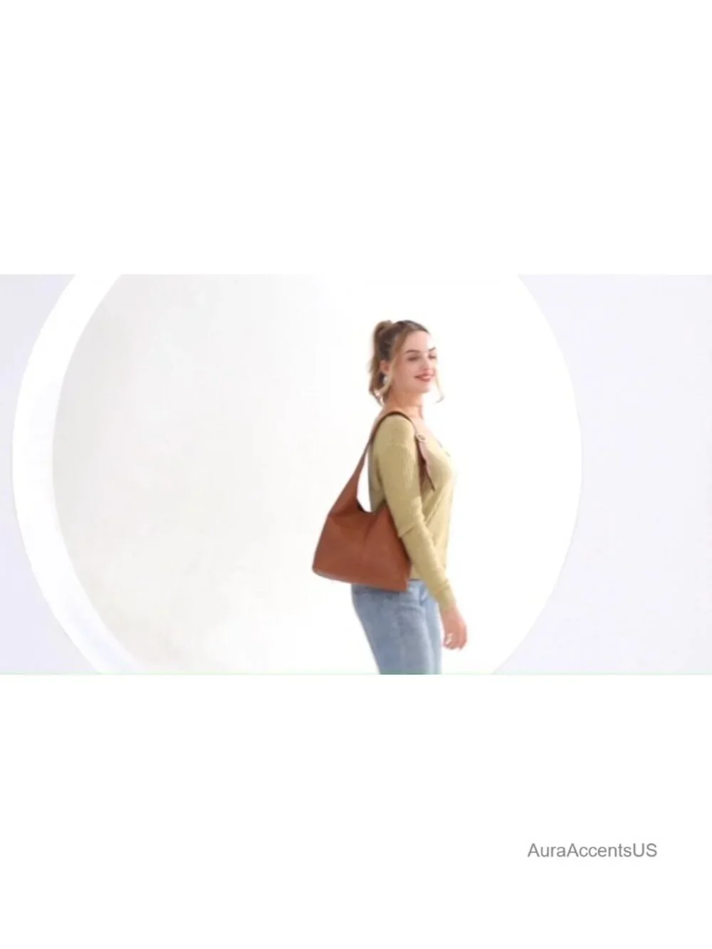 Montana West Hobo Purse Vegan Leather Shoulder Bag with Wristlet
